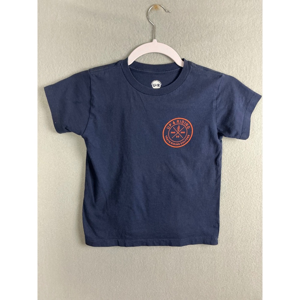 Up & Riding Tee Shirt Boy's 5T‎ Graphic Tee Youth Riding Culture Short Sleeve